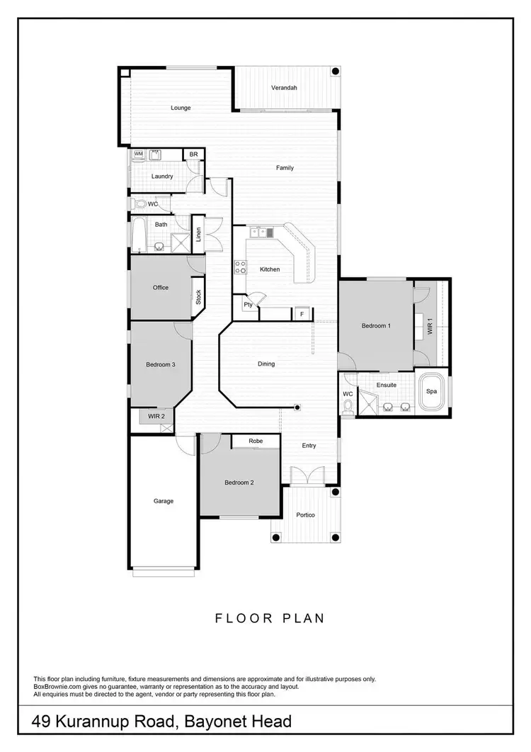 Floorplan of Homely house listing, 49 Kurannup Road, Bayonet Head WA 6330