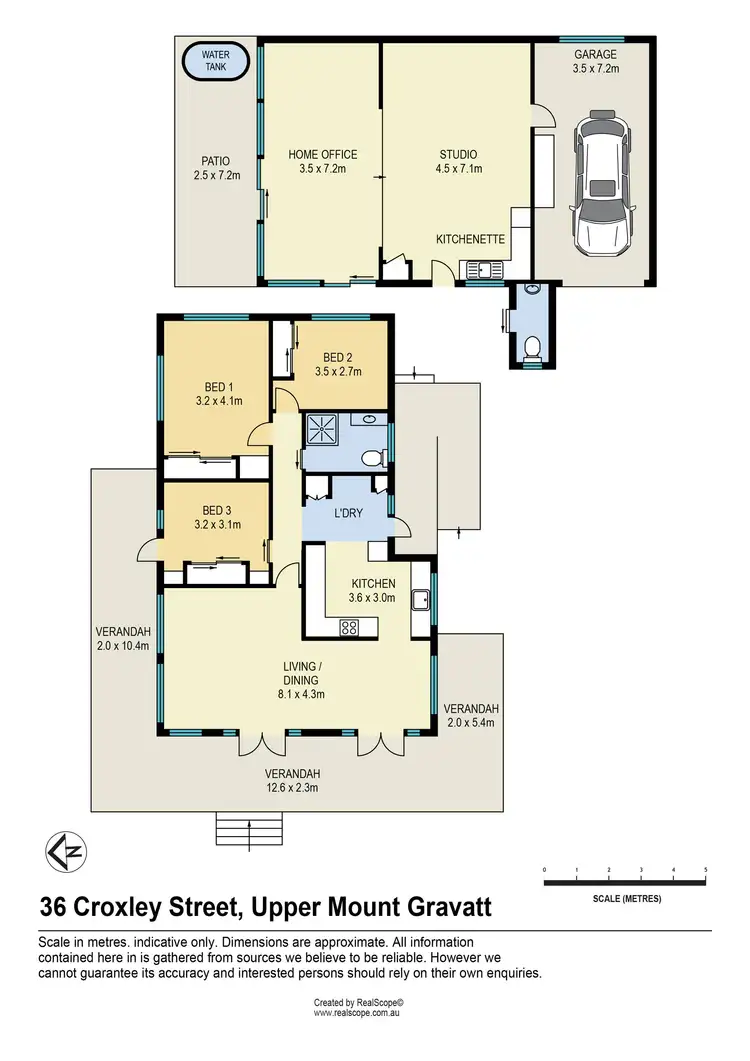 Floorplan of Homely house listing, 36 Croxley Street, Upper Mount Gravatt QLD 4122