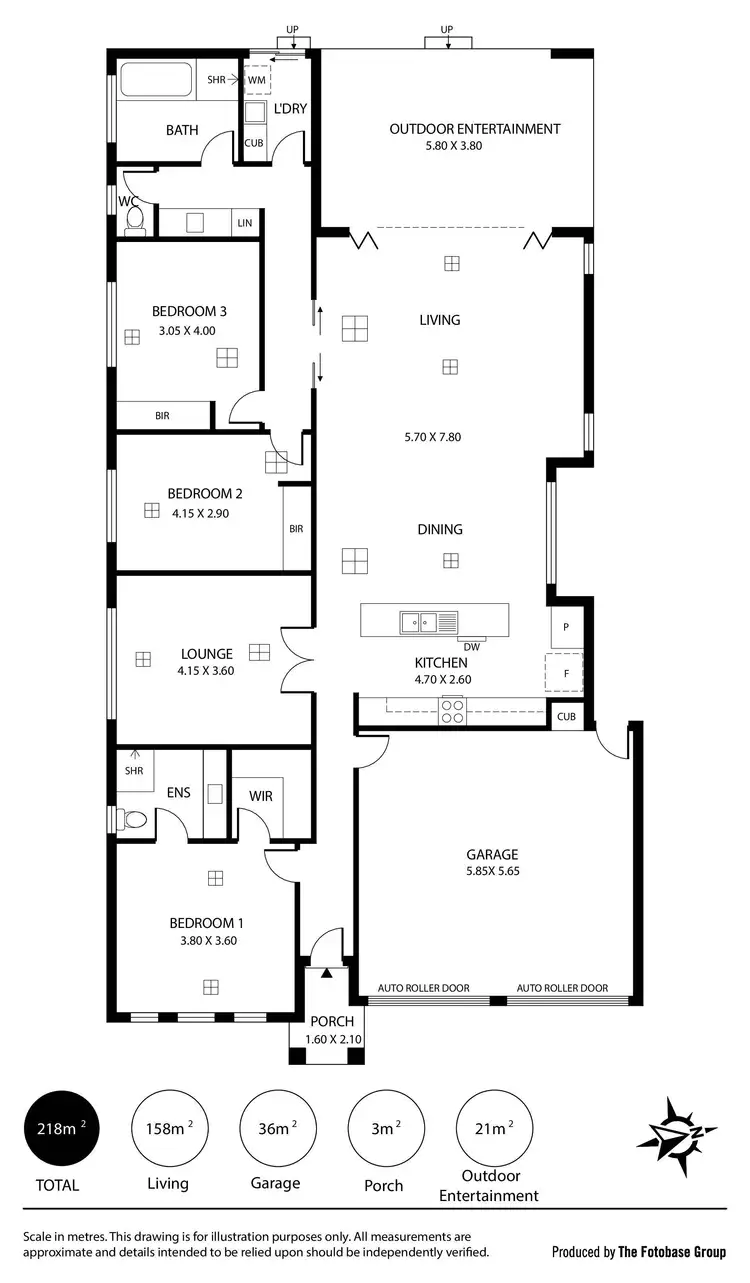 Floorplan of Homely house listing, 15 Brenton Street, Blakeview SA 5114
