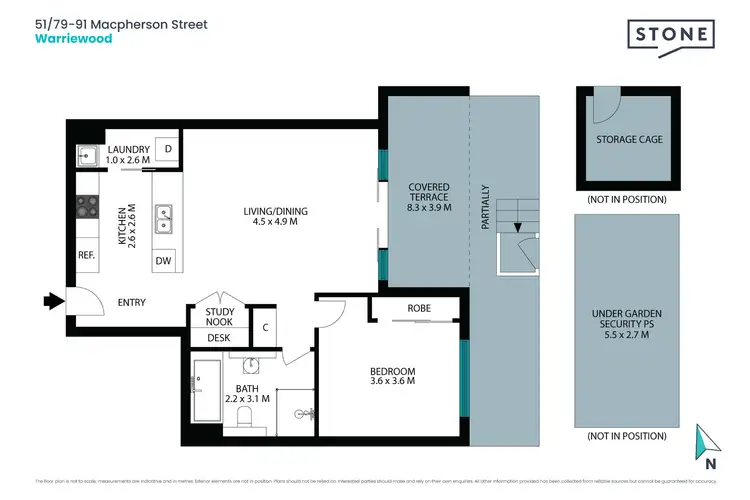 Floorplan of Homely apartment listing, 51/79-91 Macpherson Street, Warriewood NSW 2102