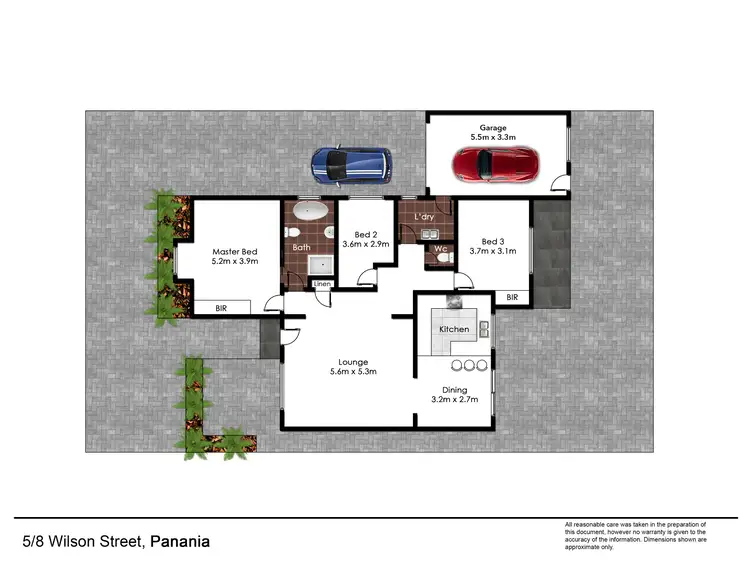 Floorplan of Homely villa listing, 5/8-10 Wilson Street, Panania NSW 2213
