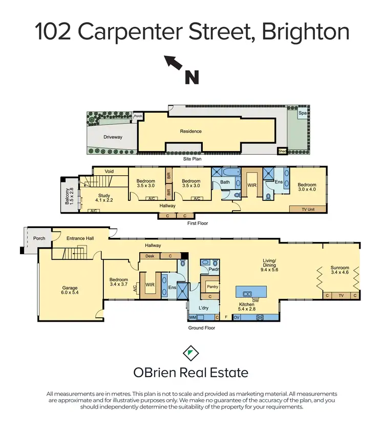 Floorplan of Homely house listing, 102 Carpenter Street, Brighton VIC 3186
