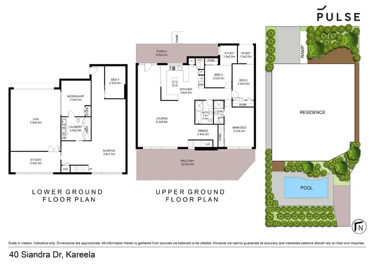Floorplan of Homely house listing, 40 Siandra Drive, Kareela NSW 2232