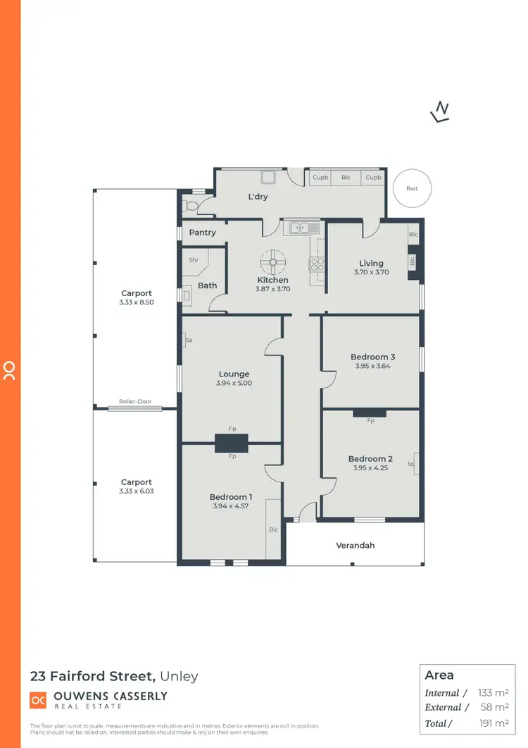 Floorplan of Homely house listing, 23 Fairford Street, Unley SA 5061
