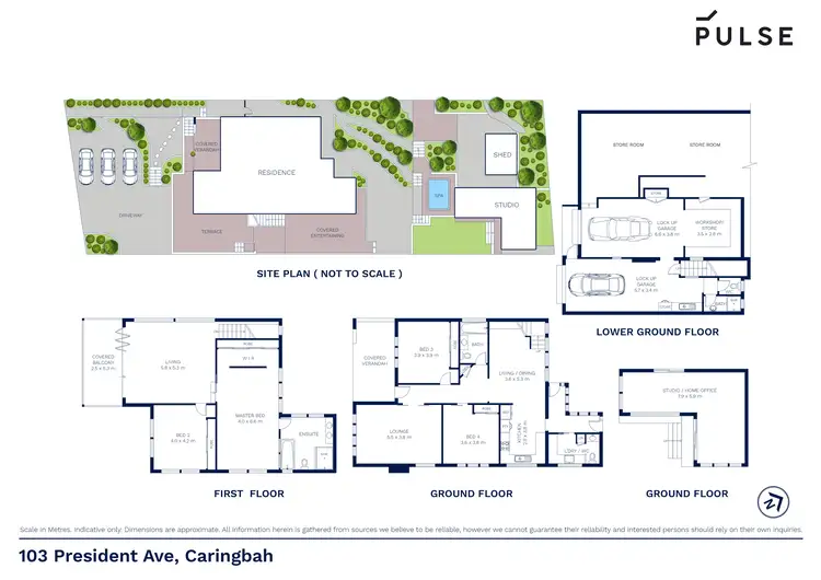 Floorplan of Homely house listing, 103 President Avenue, Caringbah NSW 2229