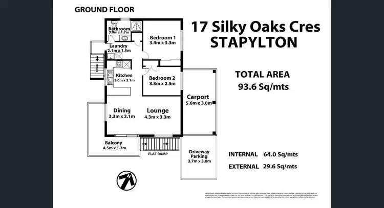 Floorplan of Homely house listing, 17 Silky Oak Crescent, Stapylton QLD 4207