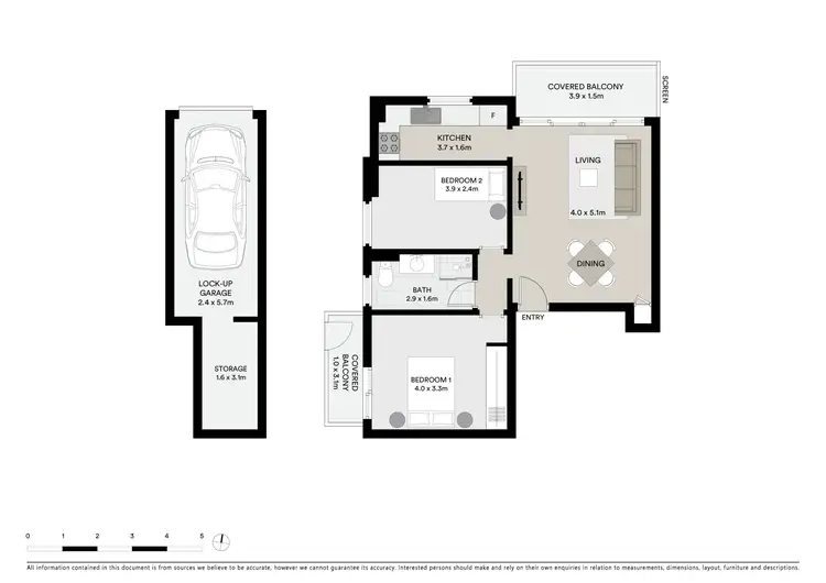 Floorplan of Homely unit listing, 20/38 Cope Street, Lane Cove NSW 2066
