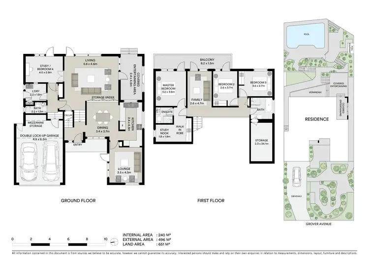 Floorplan of Homely house listing, 95 Grover Avenue, Cromer NSW 2099