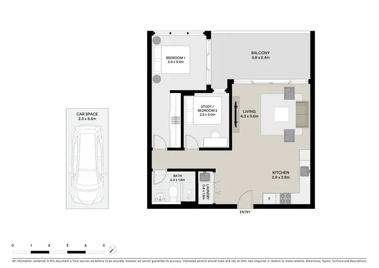 Floorplan of Homely apartment listing, 1012/11-13 Solent Circuit, Norwest NSW 2153