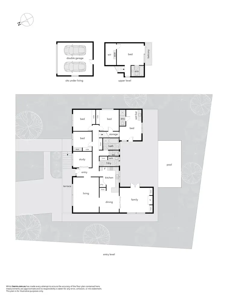 Floorplan of Homely house listing, 6 Anstey Street, Pearce ACT 2607