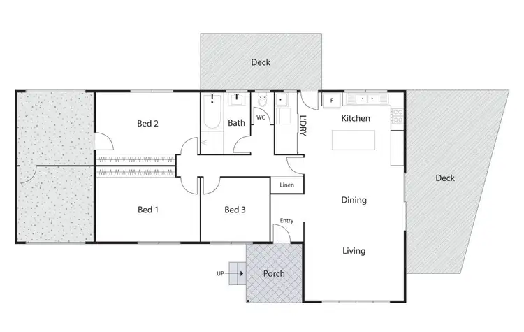 Floorplan of Homely house listing, 11 Burara Crescent, Waramanga ACT 2611
