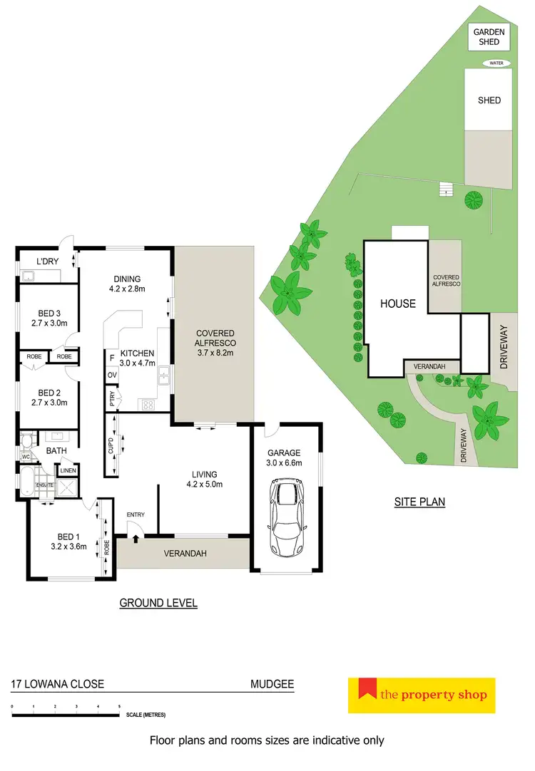 Floorplan of Homely house listing, 17 Lowana Close, Mudgee NSW 2850
