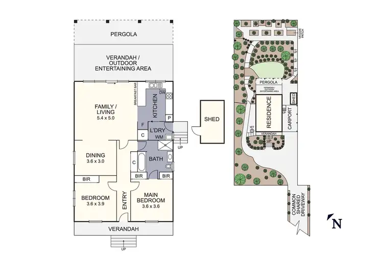 Floorplan of Homely house listing, 28 Smith Street, Healesville VIC 3777