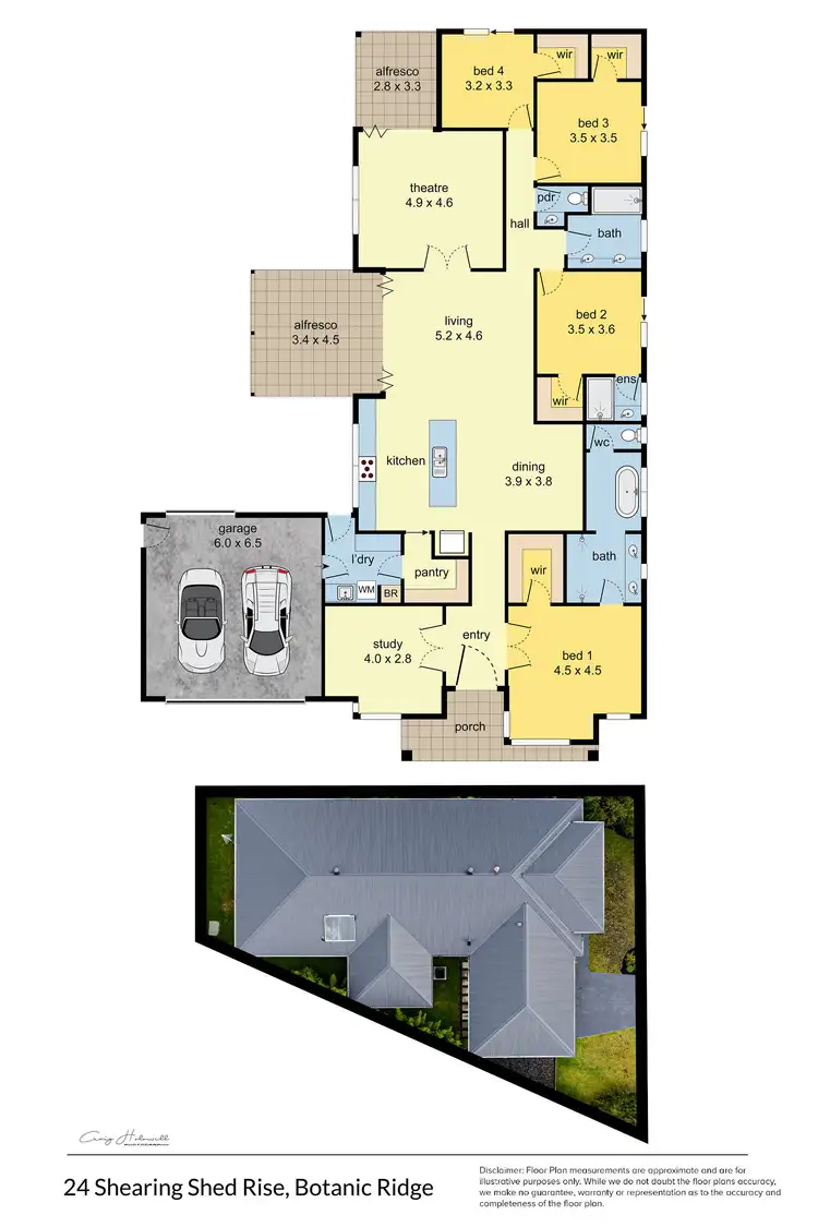 Floorplan of Homely house listing, 24 Shearing Shed Rise, Botanic Ridge VIC 3977