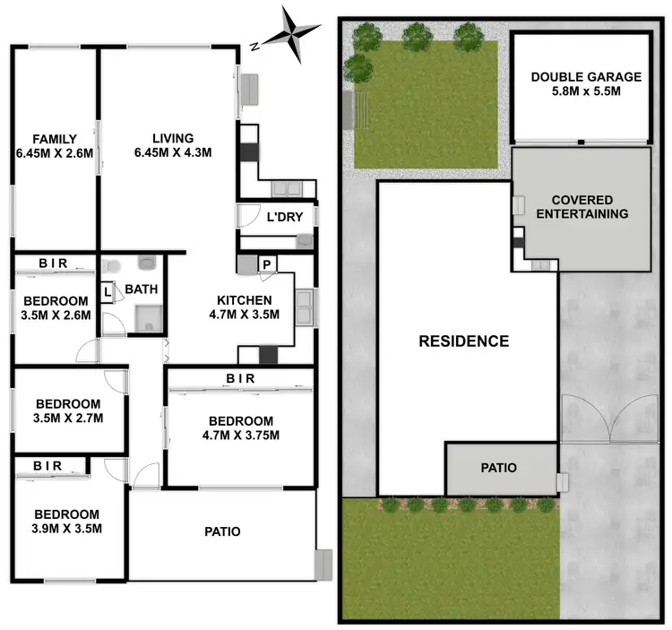 Floorplan of Homely house listing, 9 Tucks Road, Toongabbie NSW 2146