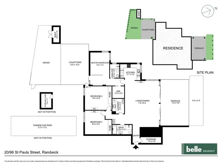 Floorplan of Homely apartment listing, 20/96 St Pauls Street, Randwick NSW 2031