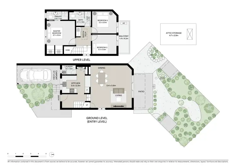 Floorplan of Homely townhouse listing, 5/40 Waters Road, Naremburn NSW 2065