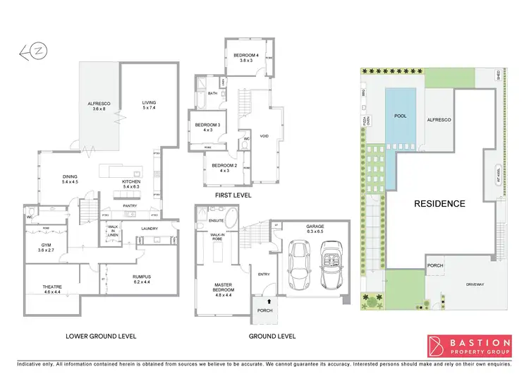 Floorplan of Homely house listing, 101 Langtree Crescent, Crace ACT 2911