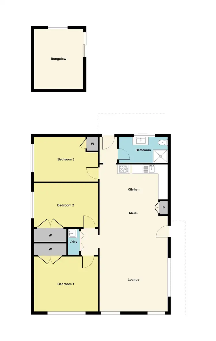 Floorplan of Homely house listing, 15 Curtis Street, Stawell VIC 3380