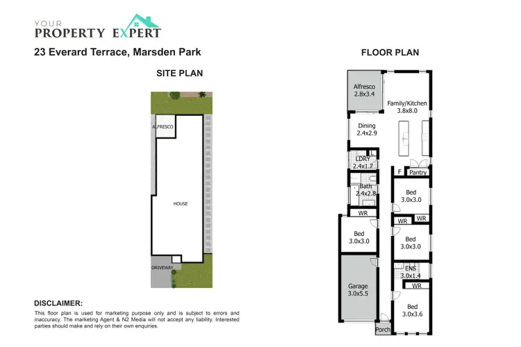 Floorplan of Homely house listing, 23 Everard Terrace, Marsden Park NSW 2765