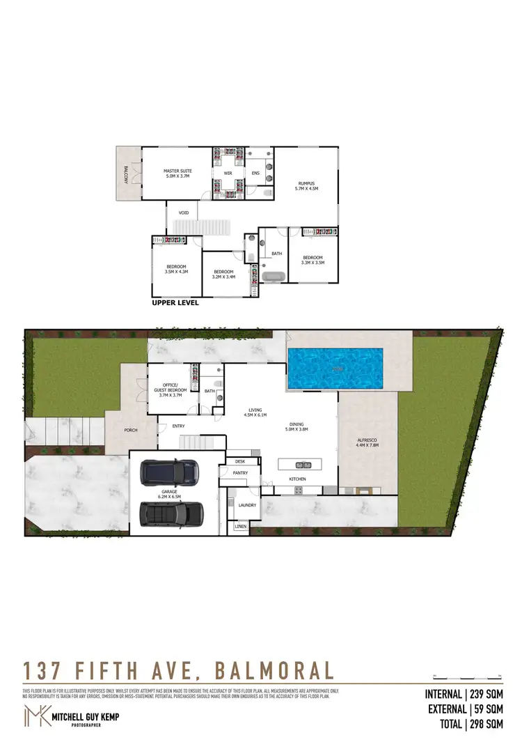 Floorplan of Homely house listing, 137 Fifth Avenue, Balmoral QLD 4171