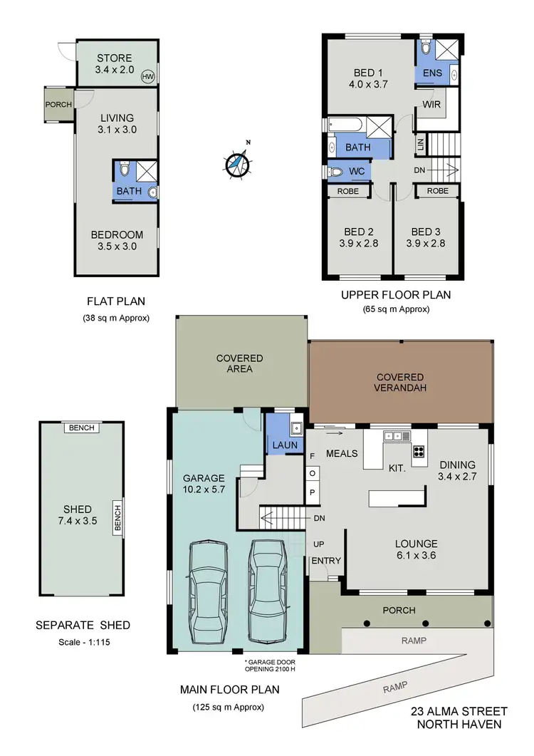 Floorplan of Homely house listing, 23 Alma Street, North Haven NSW 2443