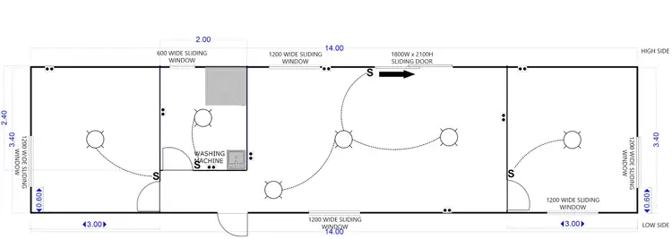 Floorplan of Homely rural property listing, 198 Port Macquarie Road, Rylstone NSW 2849
