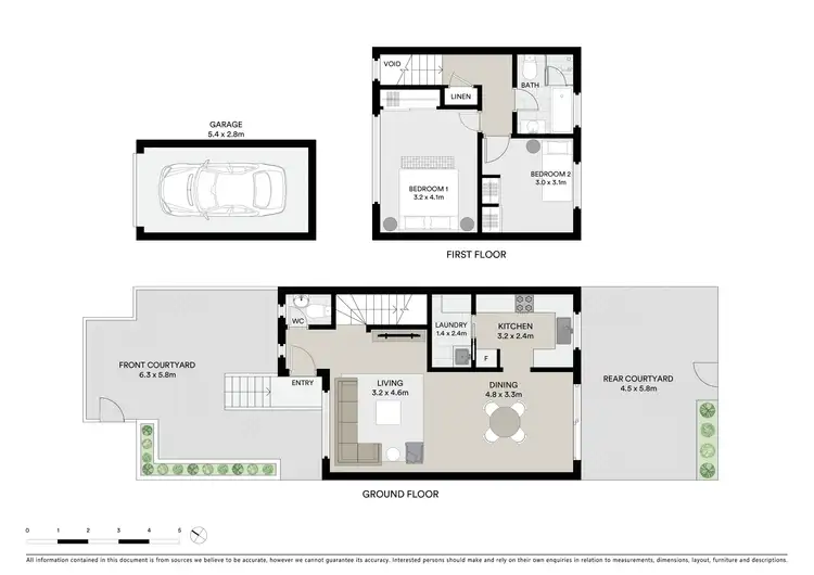 Floorplan of Homely townhouse listing, 20/114 Crimea Road, Marsfield NSW 2122