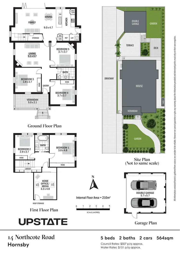 Floorplan of Homely house listing, 14 Northcote Road, Hornsby NSW 2077