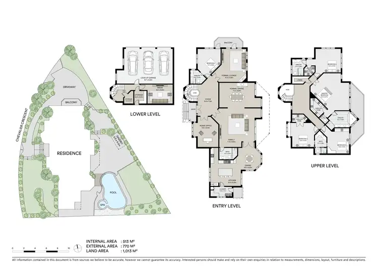 Floorplan of Homely house listing, 2 Chevalier Crescent, Hunters Hill NSW 2110