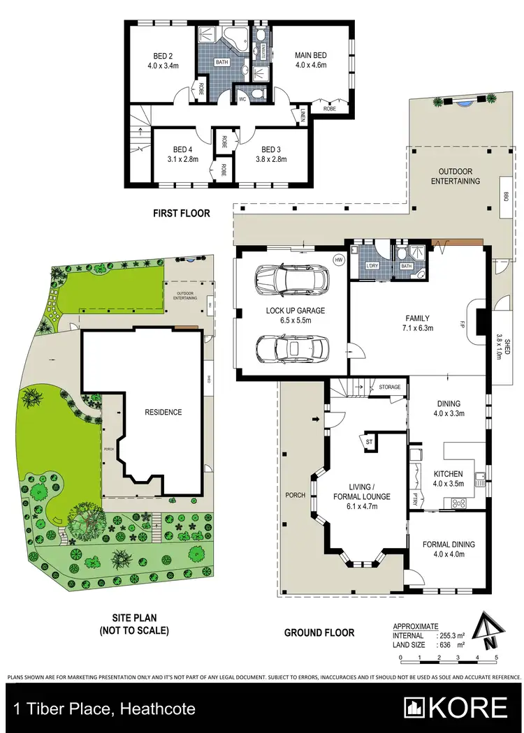 Floorplan of Homely house listing, 1 Tiber Place, Heathcote NSW 2233
