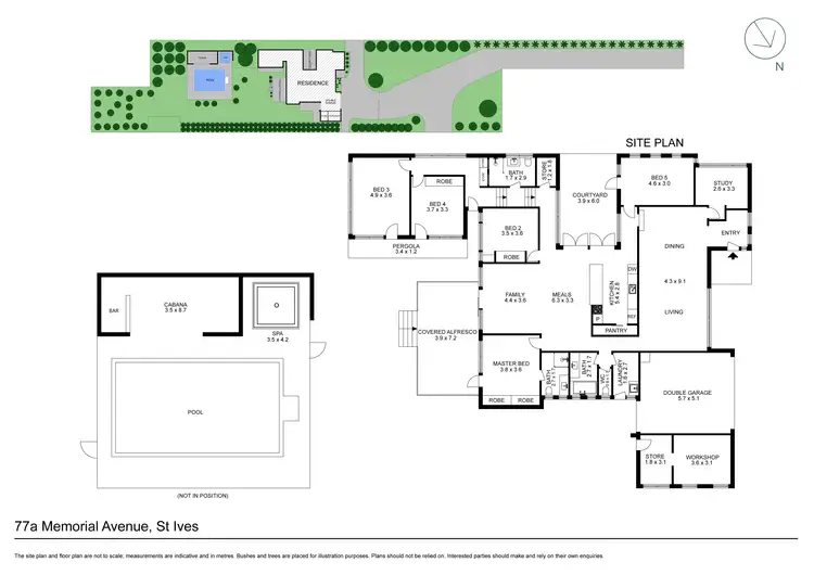 Floorplan of Homely house listing, 77A Memorial Avenue, St Ives NSW 2075