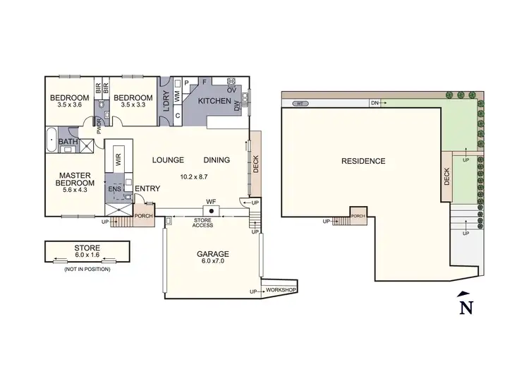 Floorplan of Homely house listing, 2/33 Walnut Drive, Kilsyth VIC 3137