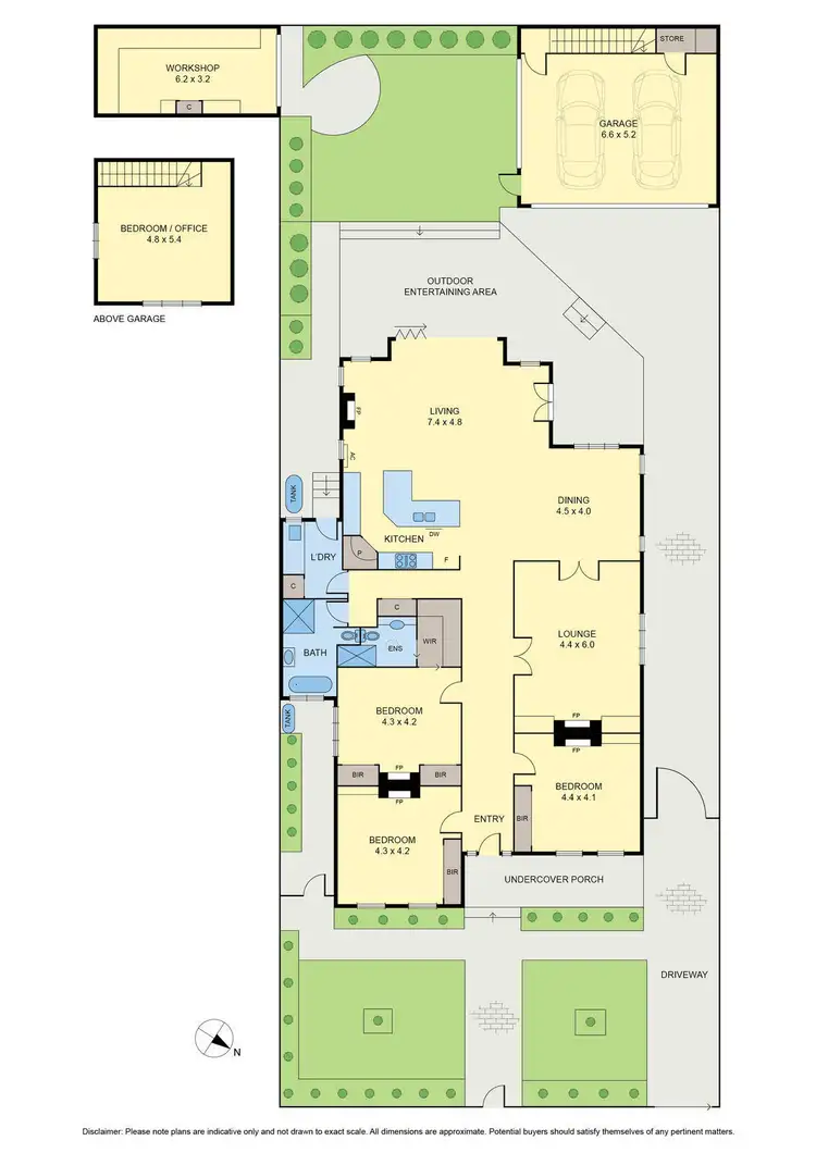 Floorplan of Homely house listing, 55 Richardson Street, Essendon VIC 3040