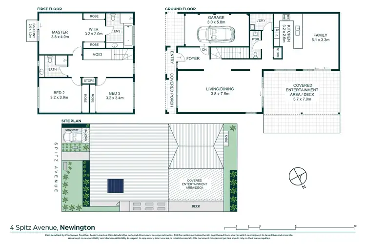 Floorplan of Homely house listing, 4 Spitz Avenue, Newington NSW 2127