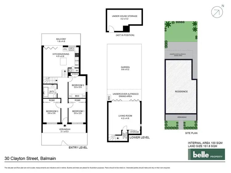 Floorplan of Homely house listing, 30 Clayton Street, Balmain NSW 2041