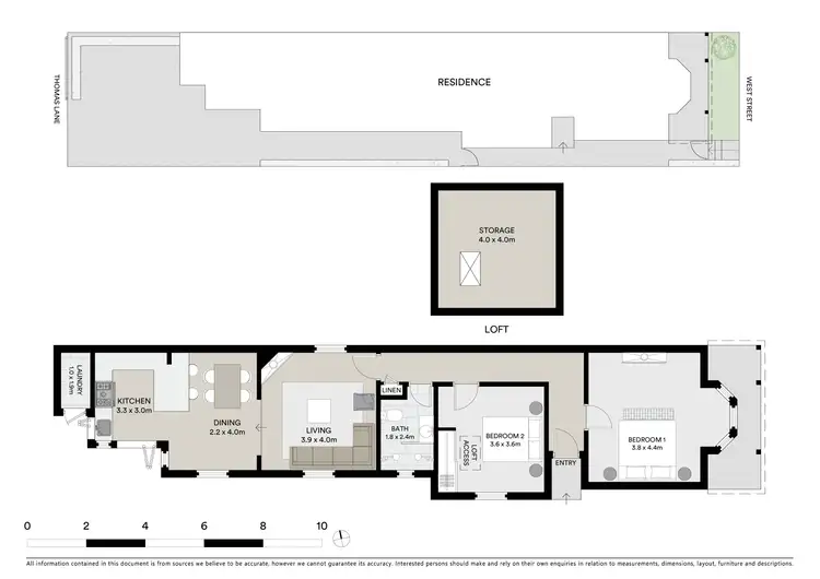 Floorplan of Homely house listing, 232 West Street, Crows Nest NSW 2065