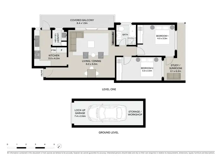 Floorplan of Homely unit listing, 4/690 Rocky Point Road, Sans Souci NSW 2219