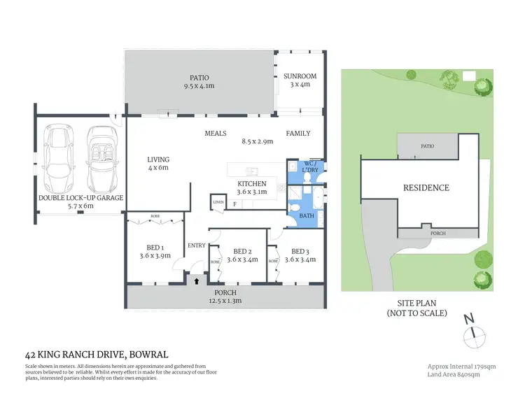 Floorplan of Homely house listing, 42 King Ranch Drive, Bowral NSW 2576