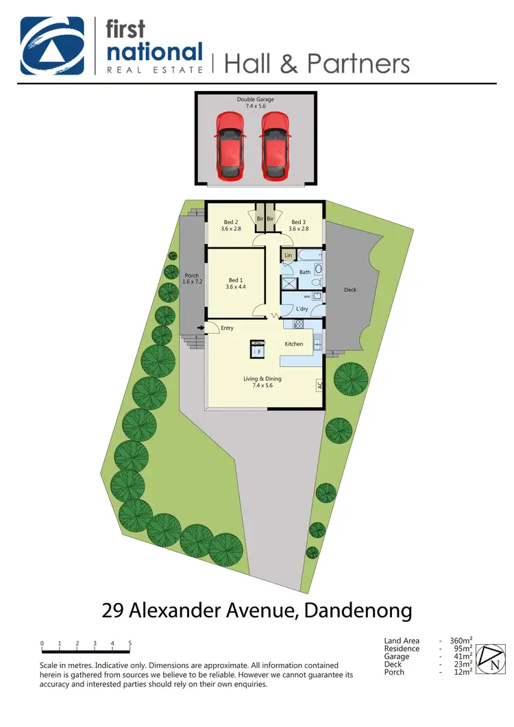Floorplan of Homely house listing, 29 Alexander Avenue, Dandenong VIC 3175