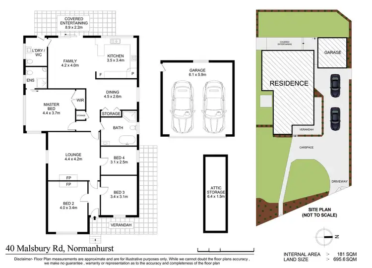 Floorplan of Homely house listing, 40 Malsbury Road, Normanhurst NSW 2076