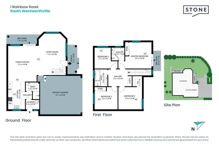 Floorplan of Homely house listing, 1 Rainbow Street, South Wentworthville NSW 2145