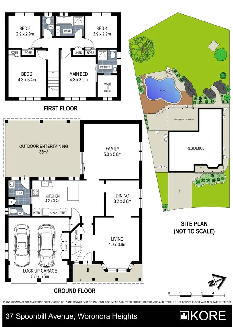 Floorplan of Homely house listing, 37 Spoonbill Avenue, Woronora Heights NSW 2233
