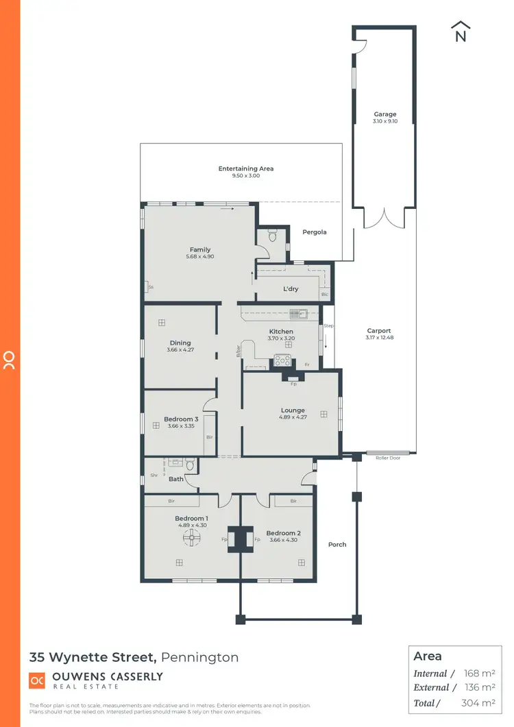 Floorplan of Homely house listing, 35 Wynette Street, Pennington SA 5013