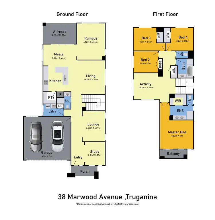 Floorplan of Homely house listing, 38 Marwood Avenue, Truganina VIC 3029