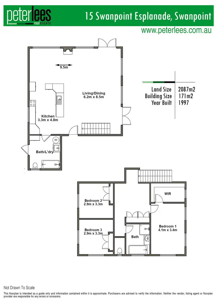 Floorplan of Homely house listing, 15 Swan Point Esplanade, Swan Point TAS 7275