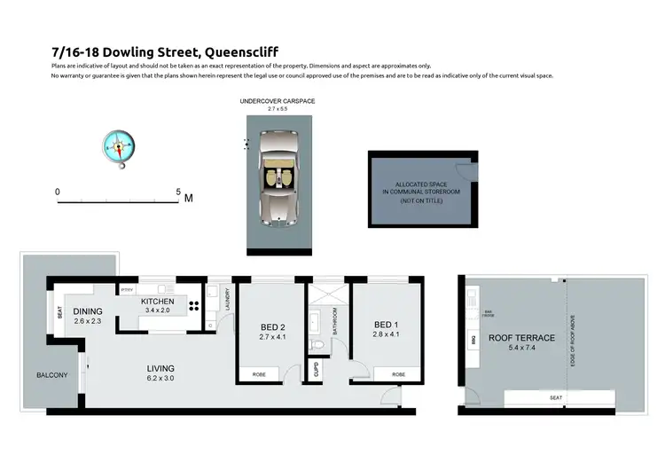 Floorplan of Homely apartment listing, 7/16-18 Dowling Street, Queenscliff NSW 2096