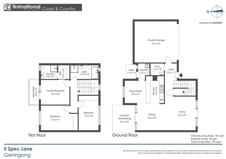 Floorplan of Homely house listing, 5 Spec Lane, Gerringong NSW 2534