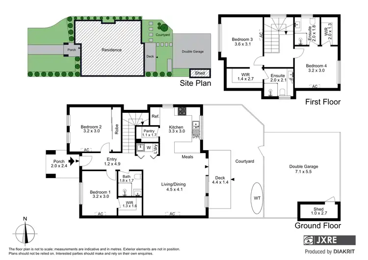 Floorplan of Homely townhouse listing, 4/20 Burns Avenue, Clayton South VIC 3169