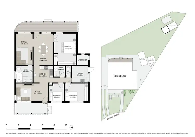 Floorplan of Homely house listing, 4 Cassino Close, Allambie Heights NSW 2100